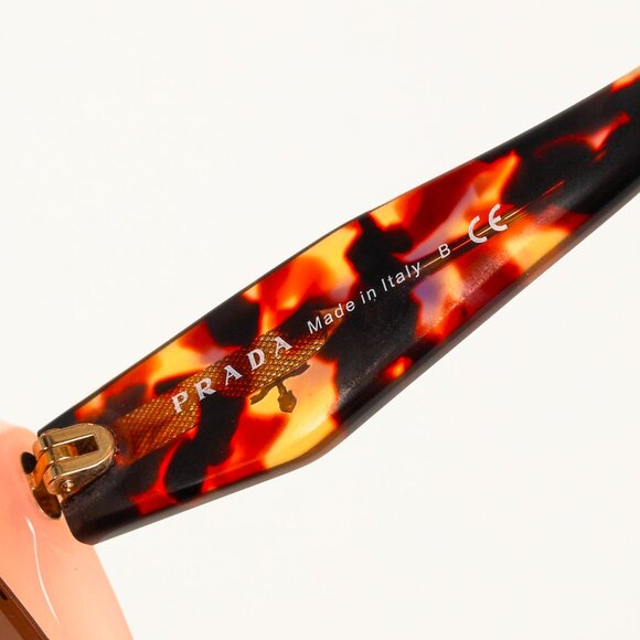 Prada Heritage 16RS Pink Tortoiseshell Sunglasses - Picture 9 of 10